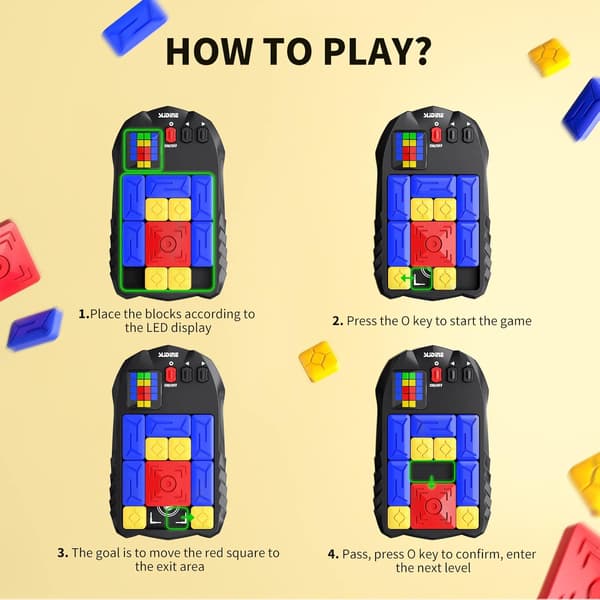 Handheld Game Console Educational Toys Gift for Kids Teens Adults