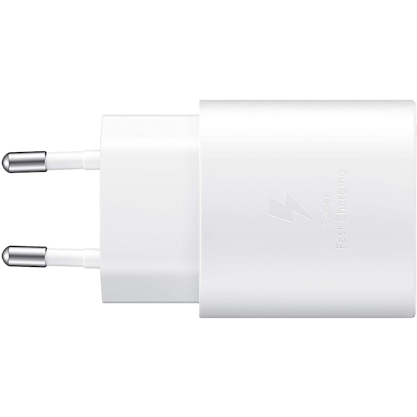 SAMSUNG 45W PD batterioplader + EP-TA845X kabel hvid