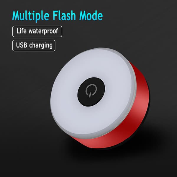 Bicycle Taillight, Suitable for Bicycles, LED Taillight, USB Rechargeable, Red Light Waterproof, Helmet Backpack LED Light Safety Warning, Red red