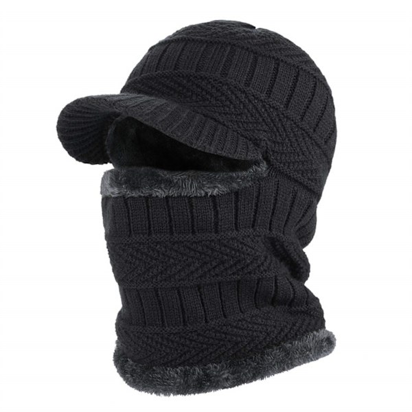 Balaclava vinterjacka med flexibel hals - supervarm