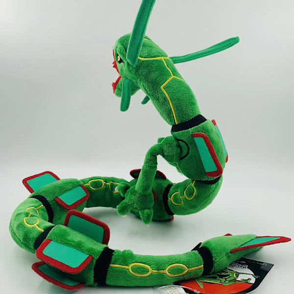 80 cm musta Rayquaza-pehmolelu LGL vihreä