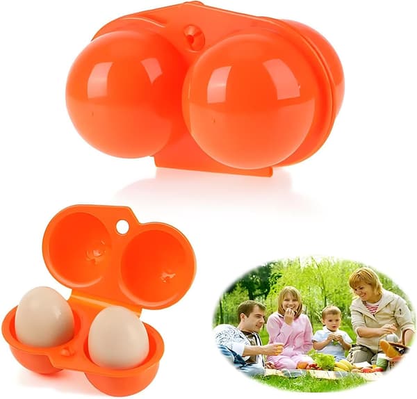 Portable Egg Storage Container, Egg Carton, Hiking/Outdoor Camping Backpack (Holds 2 Egg Cartons)