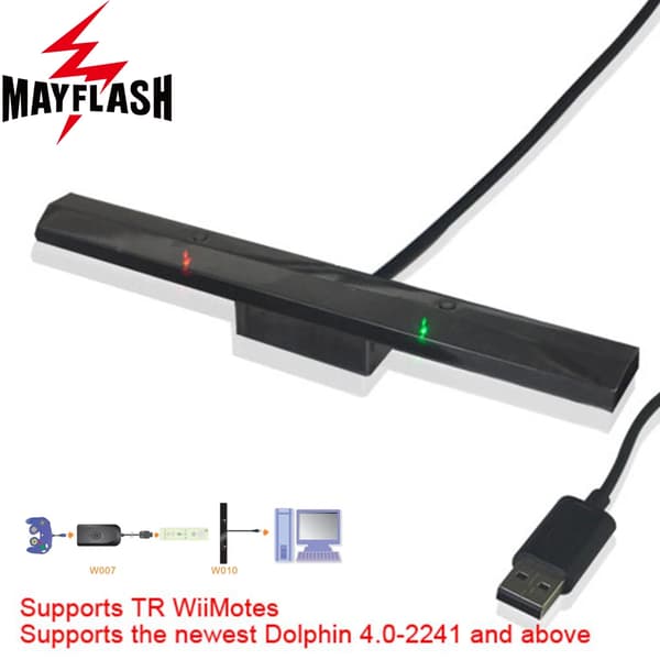för MayFlash Sensor Dolphin Bar til Wii Remote Trådløs Controller til Windows PC