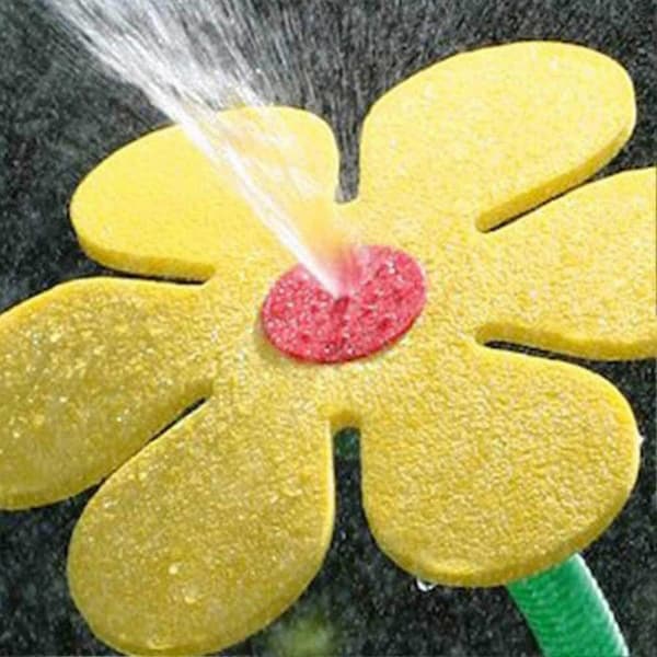 Crazy Daisy Sprinkler 360 Roterande Blomma Automatisk Trädgårdsbevattningssystem Rolig Rörlig