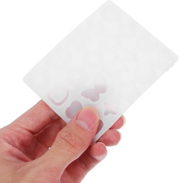 Silikonharpiksform for DIY smykkefremstilling Hjerte Sommerfugl Måneform Anhengsform