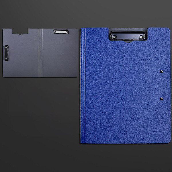 Writing Pad with Double Clips - A4 - Blue Blue