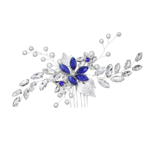Hårkam för kvinnor, hårkam för bröllop, hårkam för kvinnor, hårkam med strass, brudkam