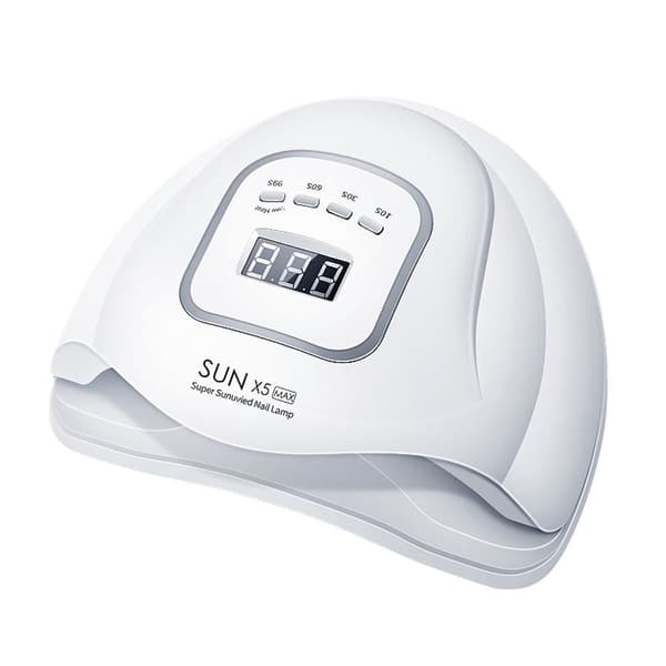 80W UV/LED-lamppu ajastintoiminnolla, valkoinen