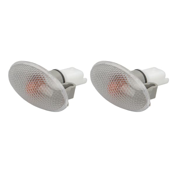 2 pcs LED Side Marker Light Strong 12V 632574 Side Indicator Lamp Replacement for Peugeot 206 407 607 0.1 0.1