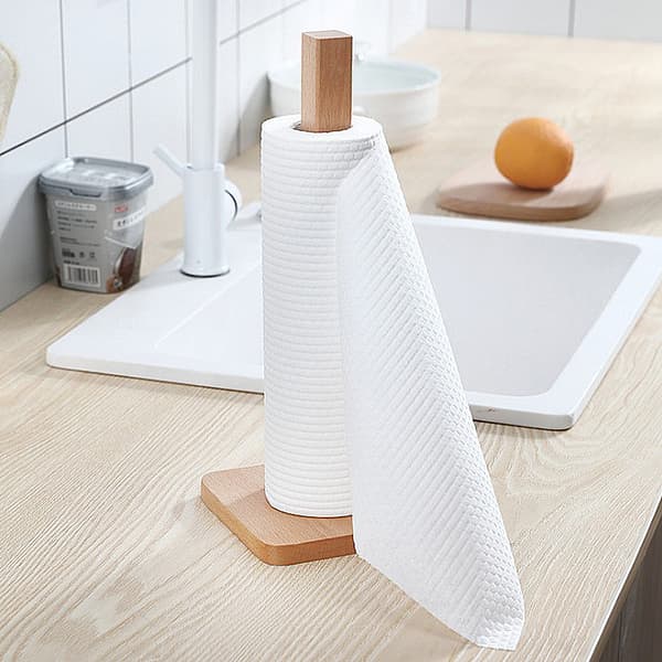 Cleaning Wipes, Household and Kitchen Towels, Reusable Kitchen Towels, Approximately 45 Sheets Per Roll (White)