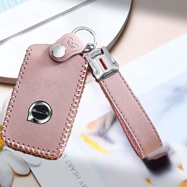 1 stk - Rosa etui til Volvo XC60 XC40 S90 XC90 -