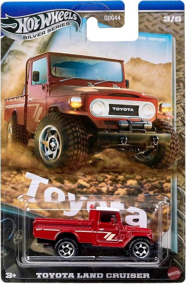 Hot Wheels - Silver Series - Toyota Land Cruiser Legetøj Multi Multi