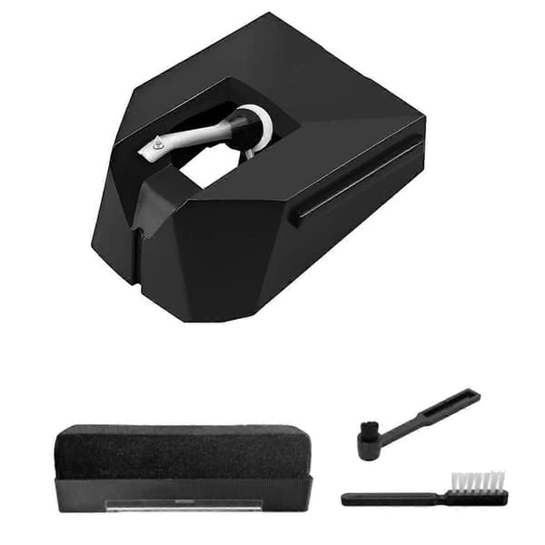 Replacement Needle Pickup Audio Technica ATLP120 VMN95E 95EN 95ML 95SH 95SP with brush