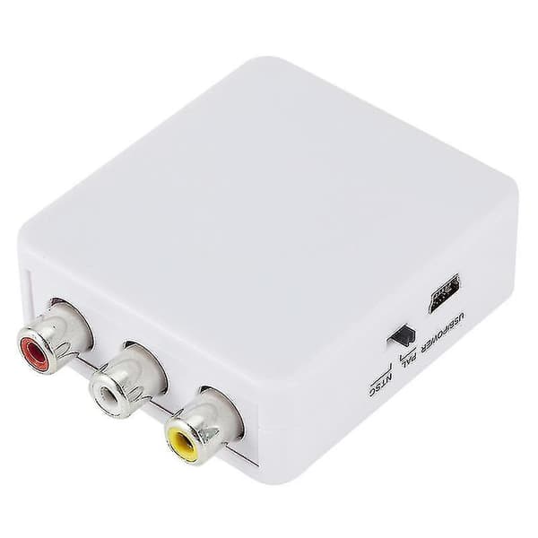 HDMI til AV-videokonverter HDMI til AV-konverter Understøtter 1080p Adapterkabel