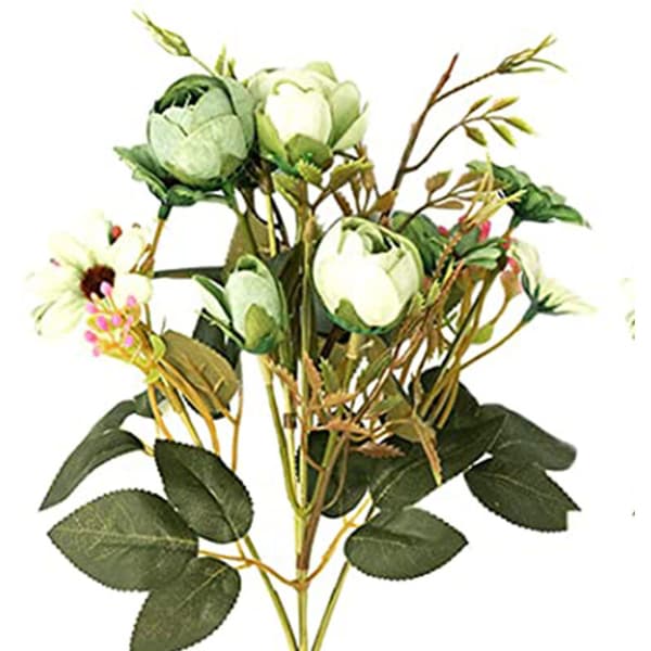 Wedding Bouquet Artificial Flowers Bouquet Decoration Simulation Flowers (Purple)