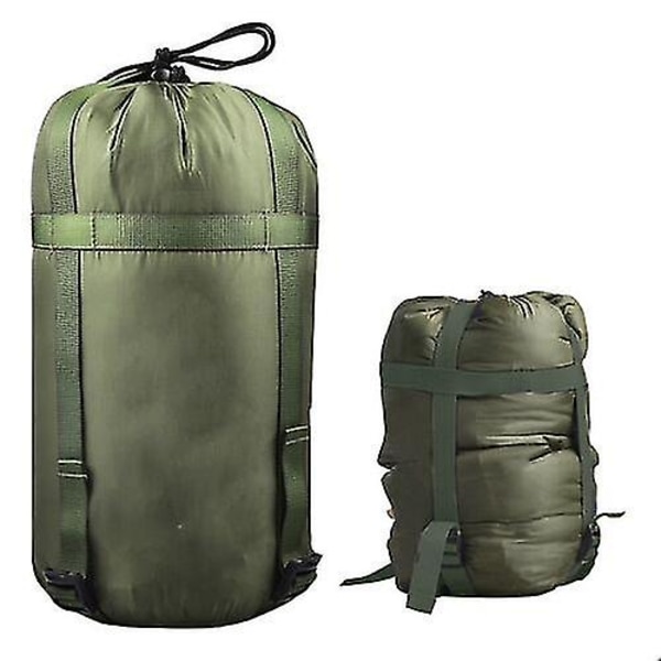 Sovsäck 4 Säsonger Vattentät Utomhus Camping Vandring Kuvert Enkel Zip Bagpockets Endast, Sovsäck Ingår Inte Militärgrön Military green