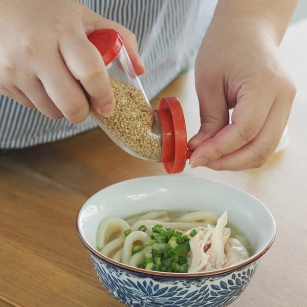 Handdriven sesamkvarn manuell kvarn med lock sesamfrökvarn i japansk stil