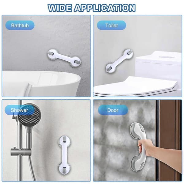 Suction Cup Shower Handle for Bathroom, Safety Bar