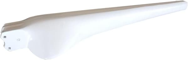 FRP Turbin Hjem Generator Vindblader 580mm Lett Erstatningspropell for Whit