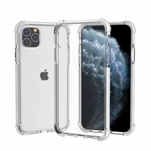 Läpinäkyvä Iskunkestävä iPhone 14 Pro -puhelinkotelo Läpinäkyvä iPhone 14 Pro Läpinäkyvä Transparent