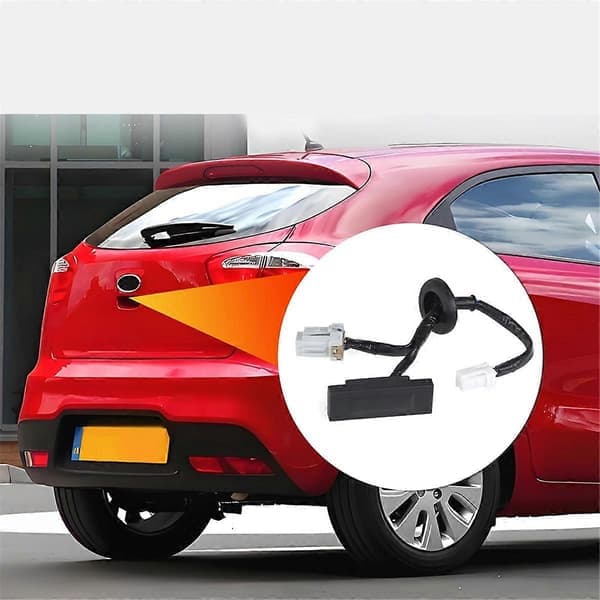 Tailgate Button 81260 1W230 81260-1W230 Compatible with Kia Rio Hatchback 2012-2017 Tailgate Black