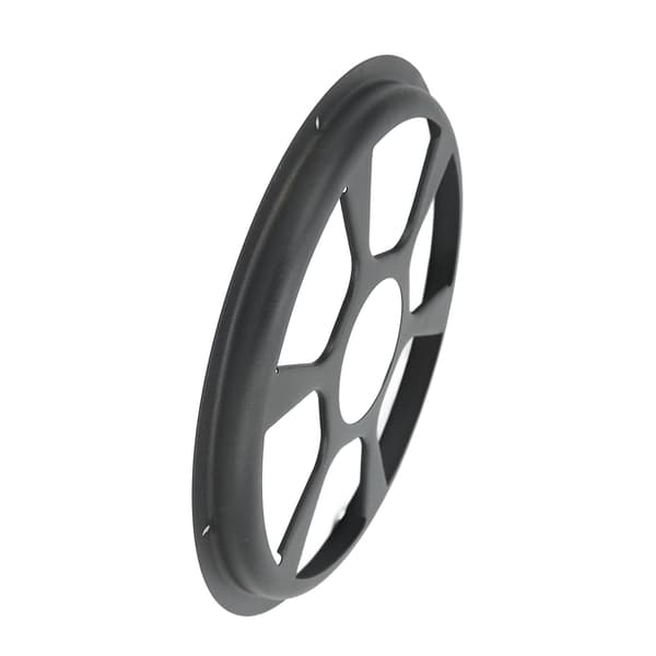Car Stereo Speaker Grille Door Panel Subwoofer Decorative Grille Black 10 inch 25.4 cm