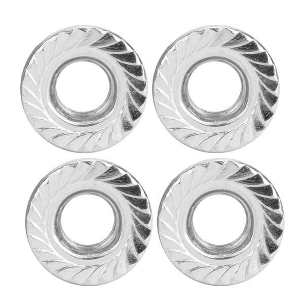 Flange Nut Set 100 Pcs 304 Stainless Steel M8 for Machine Industry