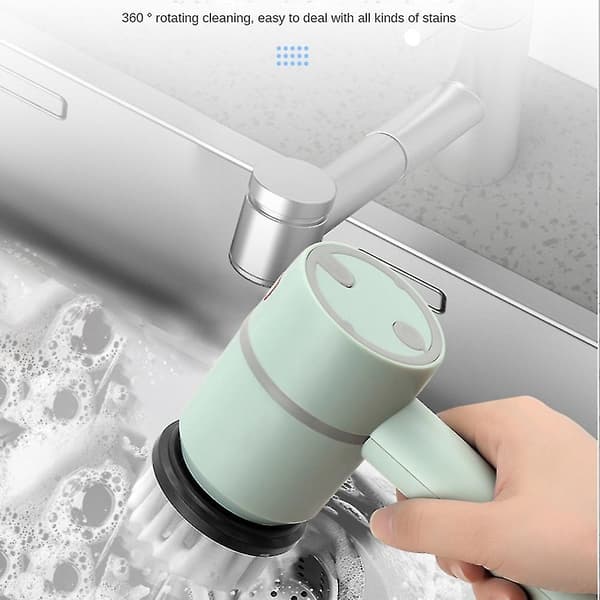 Electric Cleaning Handheld Wireless Dish Brush Convenient Multifunction Cleaning Brush Bedroom Ki