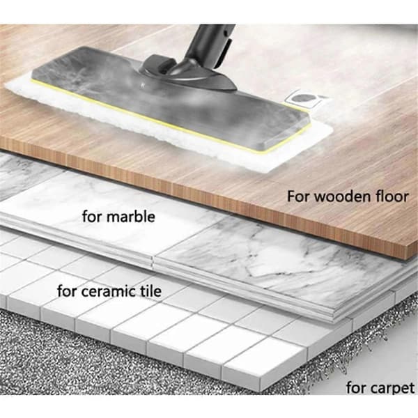 6 stk. dampmoppkluter for Kärcher Easyfix Sc2 Sc3 Sc4 Sc5(F886)