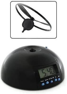 Ny Digital LED Väckarklocka Gadget Flygande/Rullande Helikopter Chopper Propeller Klocka Kreativ Gåva