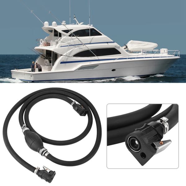 Marine Johnson 3/8 tommer bådmotor brændstofslange samling primerpære forbindelse
