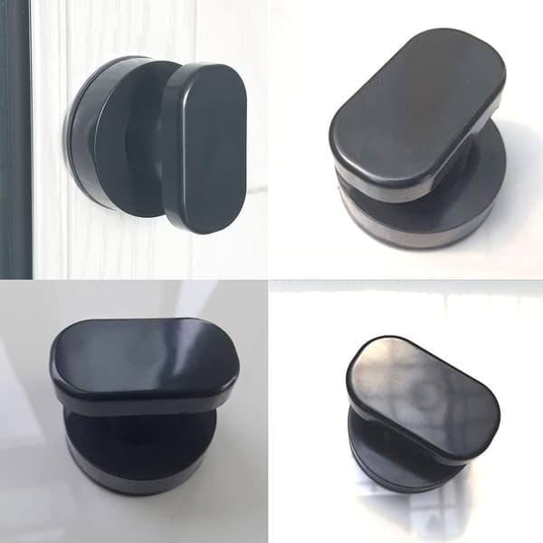 Adhesive strong suction cup glass door and window handle kitchen, F