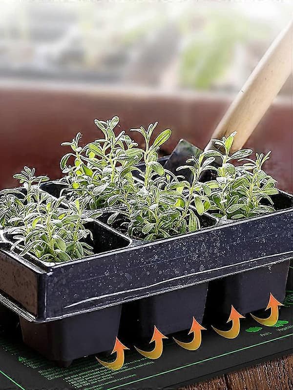 Varmematte for planter, vanntett varmepute for innendørsplanter, spiring, hydroponikk, ølbrygging, gjæring