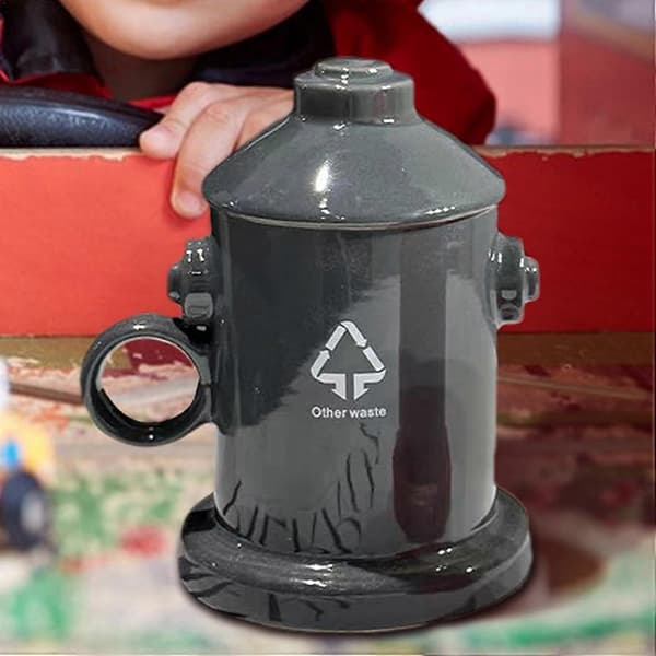 Fire Hydrant Mug, Coffee Mug, Unique Glasses and Drinkware for Family, Friends, and Colleagues