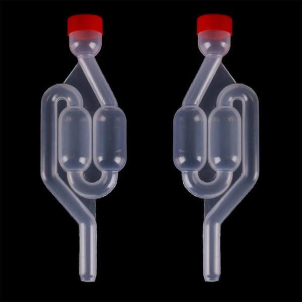 2-pack lufttäta standardjäsningslock med packning för 1 gallon