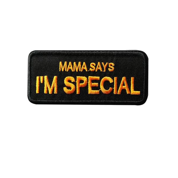 9x4cm Customized Embroidered Name Tag
