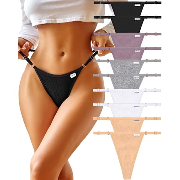 10 kpl säädettäviä G-string-alushousuja naisille, seksikäs alusvaatesetti c-10pack Setc-10pack L Setc-10pack L Setc-10pack L
