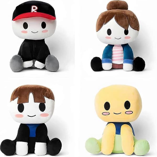 Heytea Blox Buddies Oob Pehmolelu, 20 cm Bacon Buddy Pehmoeläinlahja{F2}
