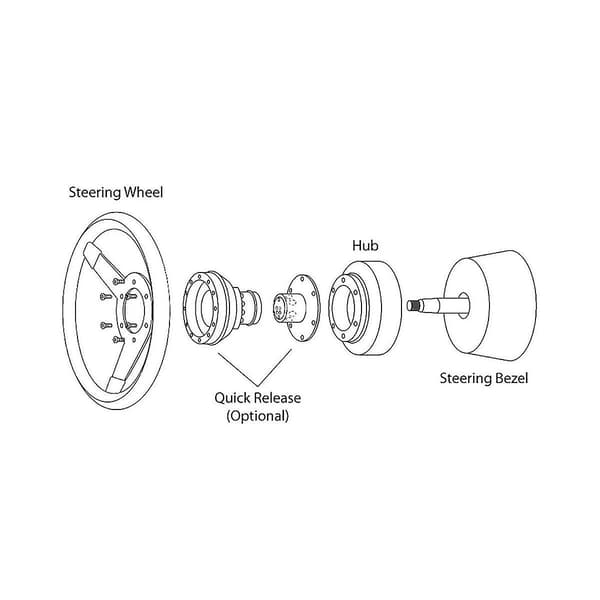 130h Kort Nav Rattstyringsadapter Kit for Ek S2000 Prelude