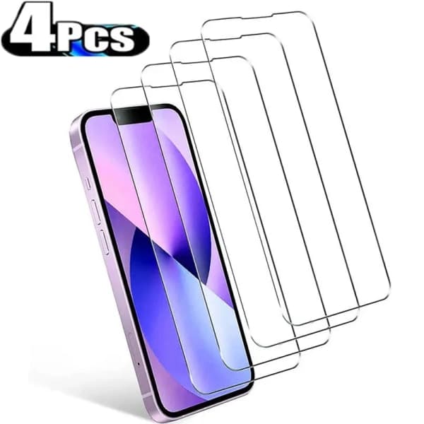 4-pack Härdat glas för iPhone 11 Pro Max skärmskydd