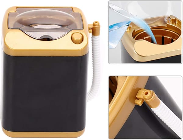 Automatic Makeup Brush Cleaner Machine Mini Washing Machine Spinner Super Fast Electric Makeup Brush Cleaner for Cleaning Makeup Tools