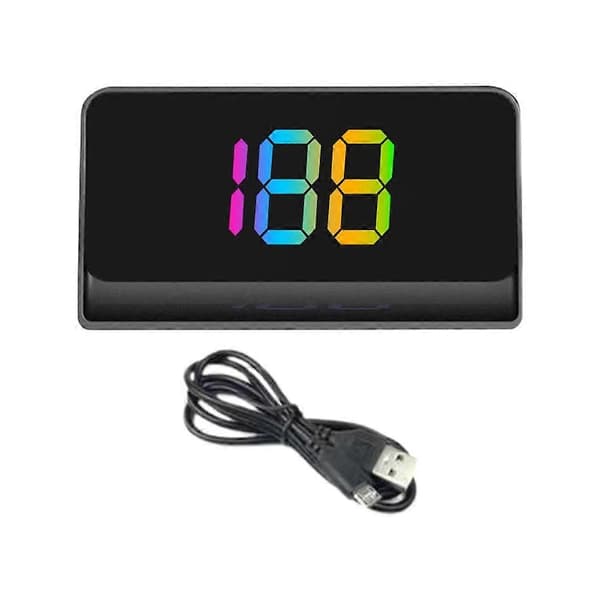 Head Up Display GPS HUD Digital Hastighetsmätare Plug and Play för alla bilar