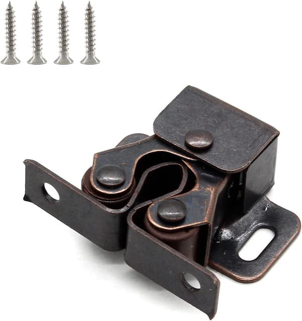 4-pack dubbelrullspärr med spjut, 4-pack brun Brown