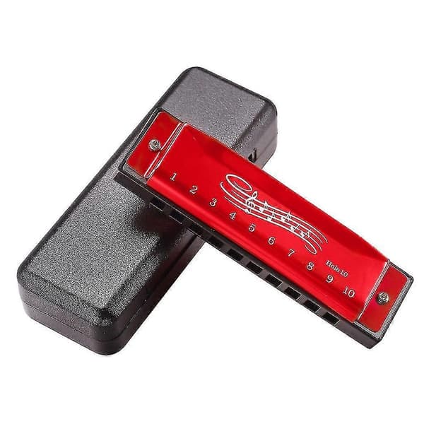 Munspelet 10 Hål 20 Toner Kromatiskt Munspel