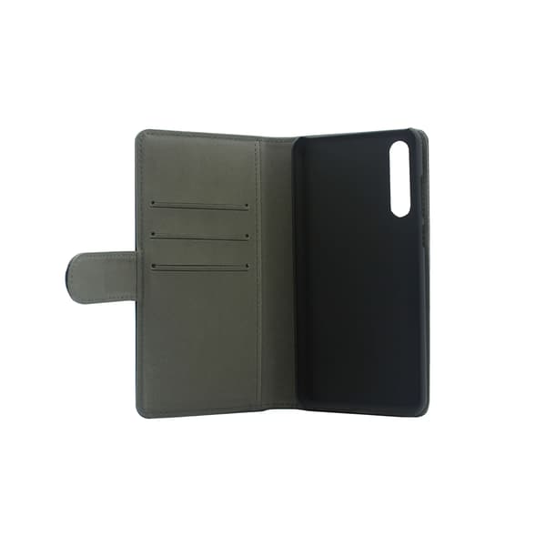 Mobile Case 3 Card Slots Black - Huawei P20 Pro 2018 Vit