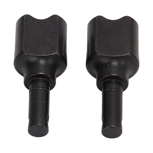 2pcs RC Diff Output Drive Shafts Steel Precise RC Differential Cups for ARRMA 1/7 1/8 Series Black