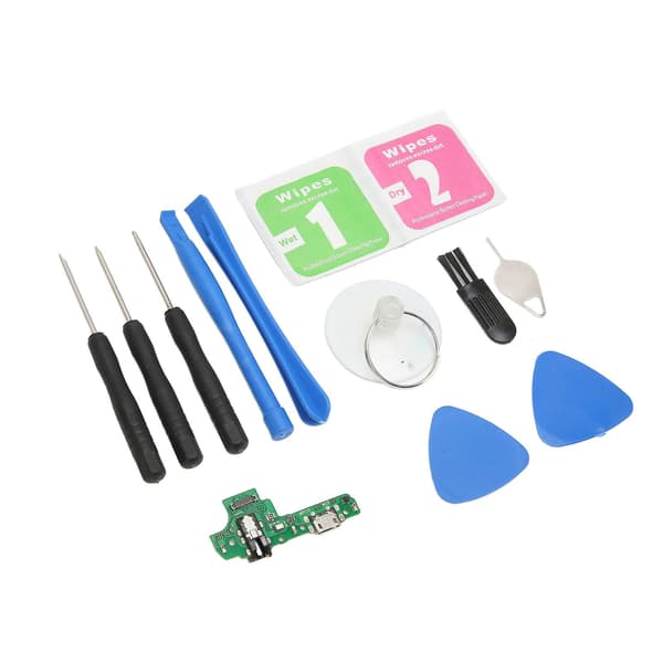 Samsung A10S 2019 USB Charging Port Flex Cable Replacement with Installation Tools