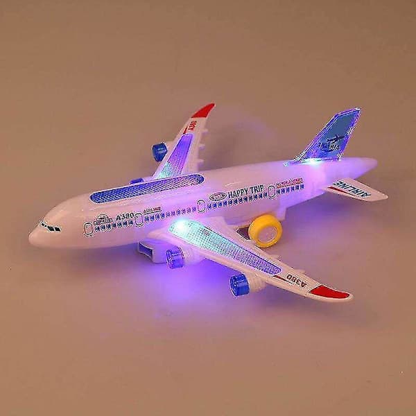 Elektrisk flyleke med musikk, lys og lyd - A380