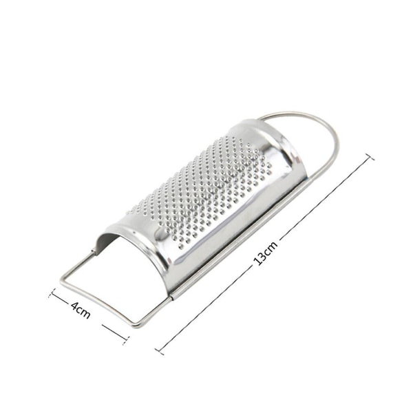 Stainless Steel Cheese Planer Multifunction Semicircular Grater For Ginger Garlic FruitsM