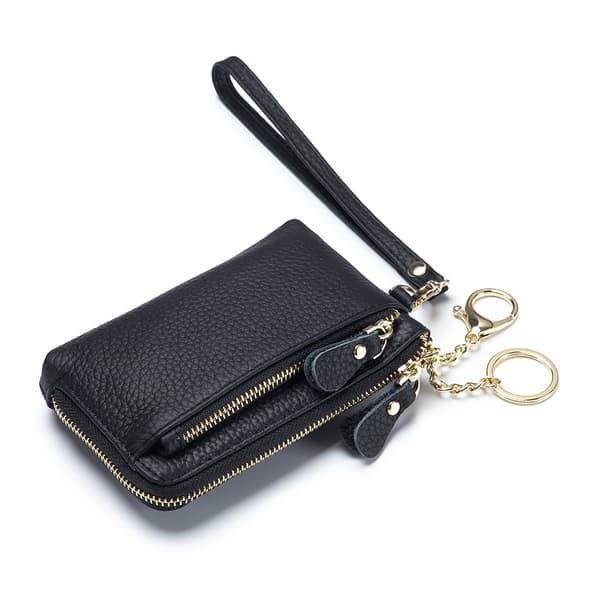 Lätt liten plånbok Multi Zipper Mini Mobiltelefon Plånbok Väska Crossbody Axelväskor för kvinnor
